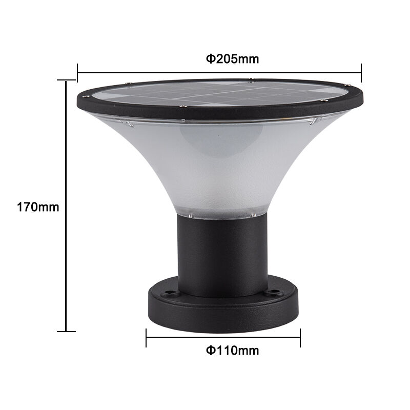 Xiuben Lighting Solar Post Cap Lights Outdoor 5W