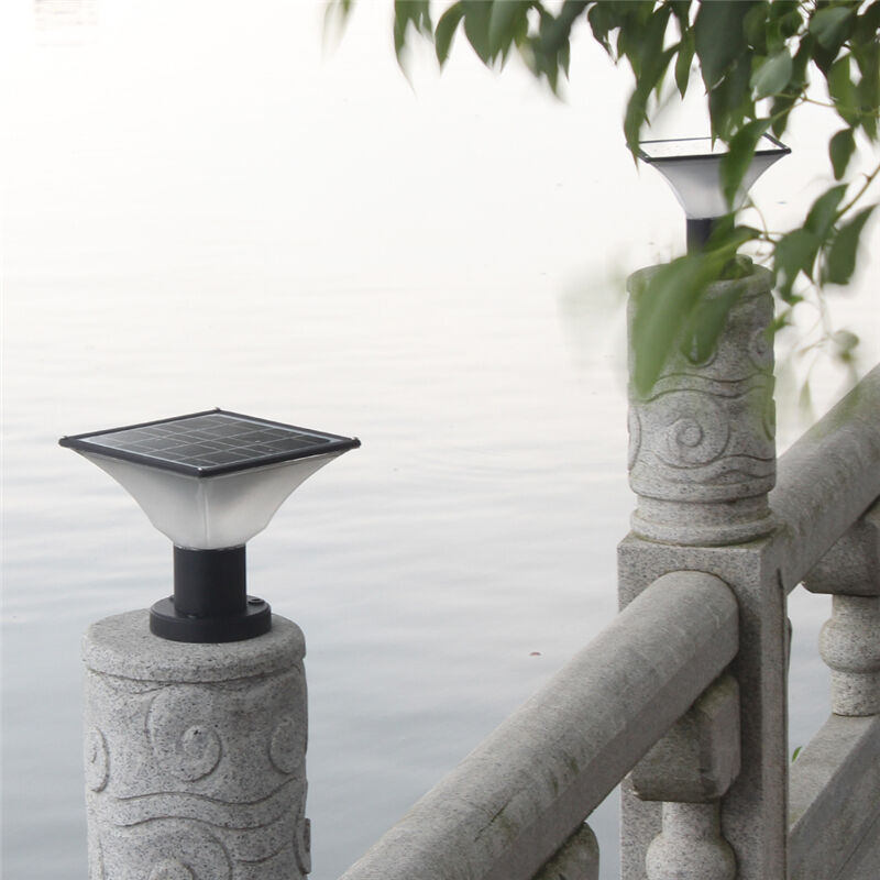 Xiuben Lighting high lumen outdoor waterproof led solar gate post pillar light