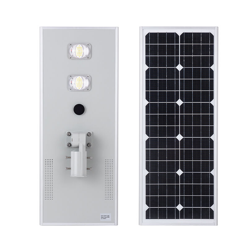 60W integrated solar power led street lamp outdoor