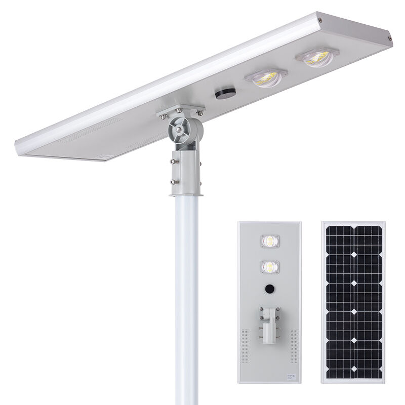 60W integrated solar power led street lamp outdoor