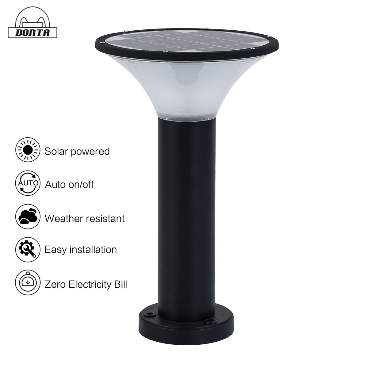 solar security light
