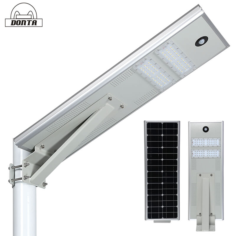 Xiuben Lighting 30w all in one solar powered street lamp dusk to dawn with motion sensor