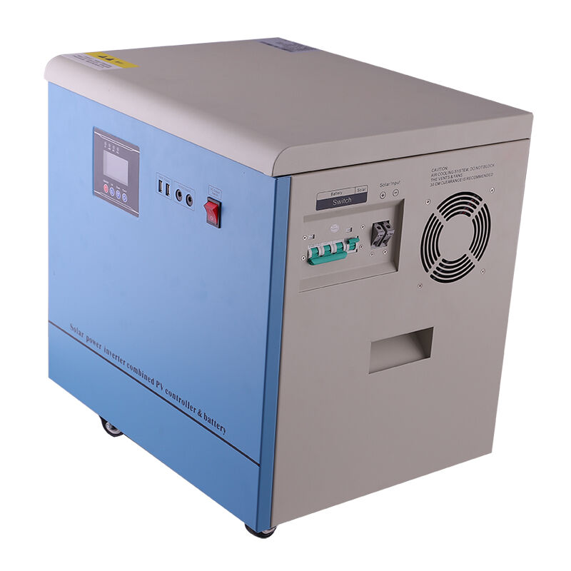 MPPT hybrid solar power inverter 3000w 5000w combined PV controller & battery