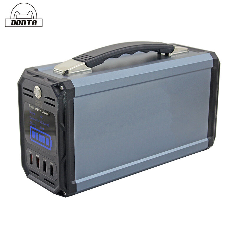 Solar power system portable energy storage power 300W power station 220V battery generator
