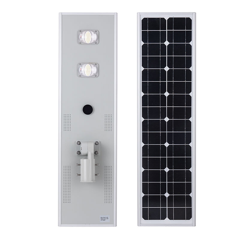 intergrated solar street lights motion sensor dusk to dawn