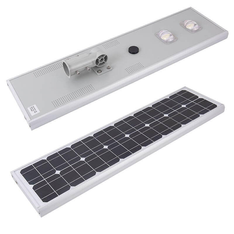 intergrated solar street lights motion sensor dusk to dawn