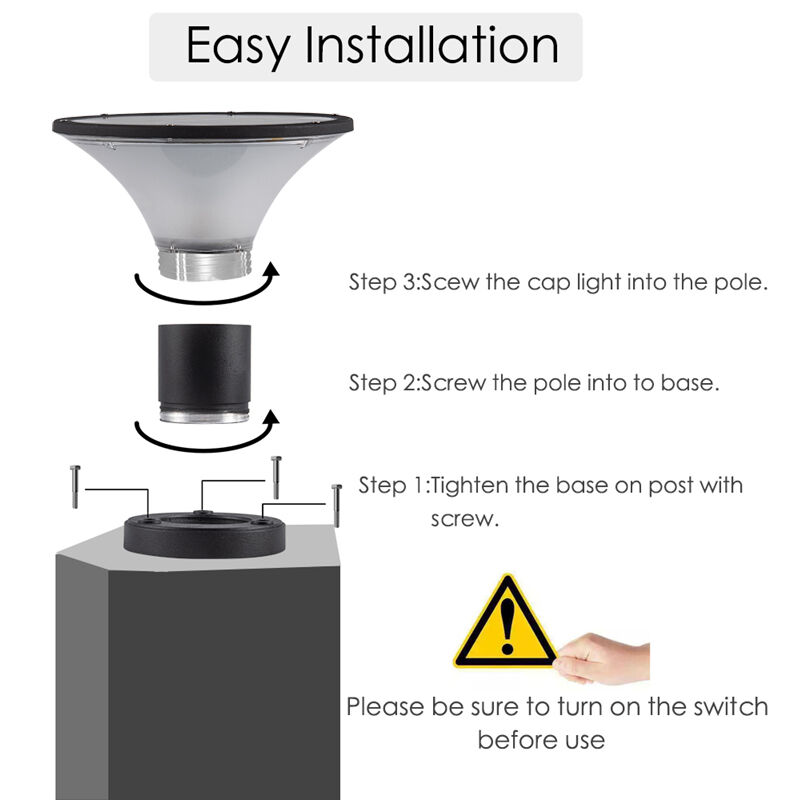 Xiuben Lighting SG-2 Solar pillar lights