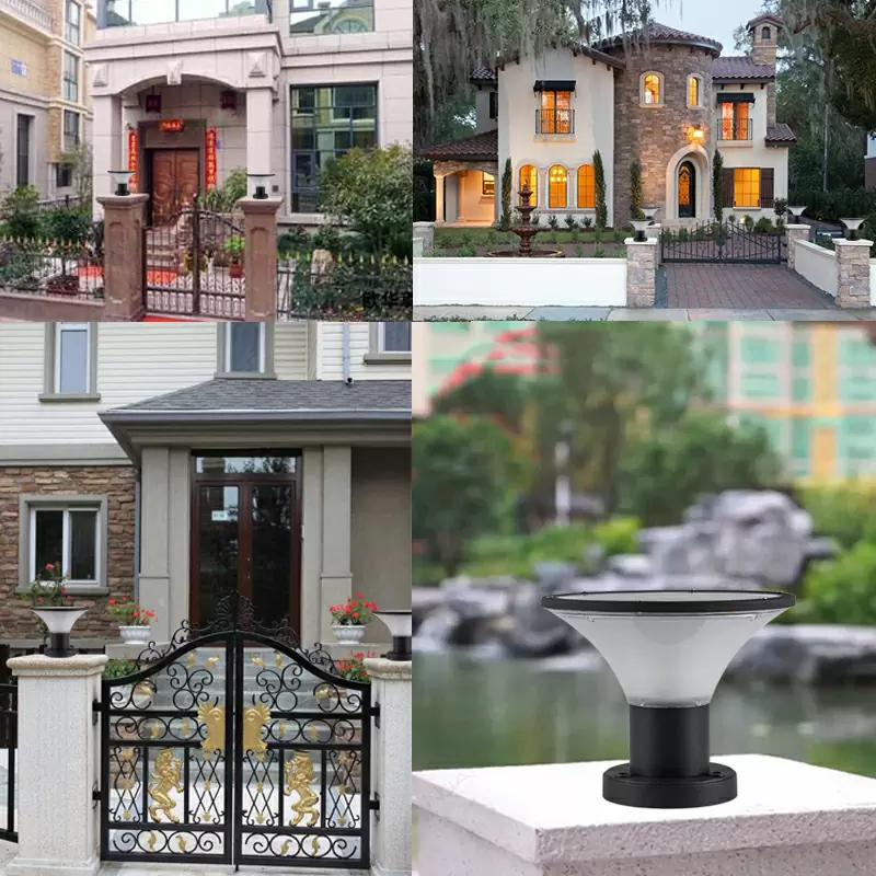 Solar deck lights