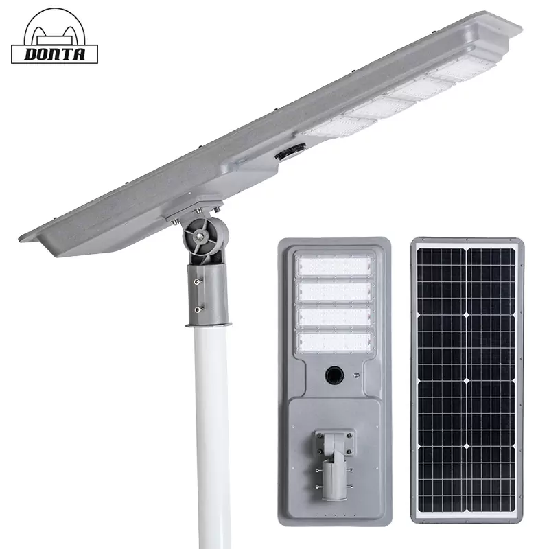 Solar powered street lights