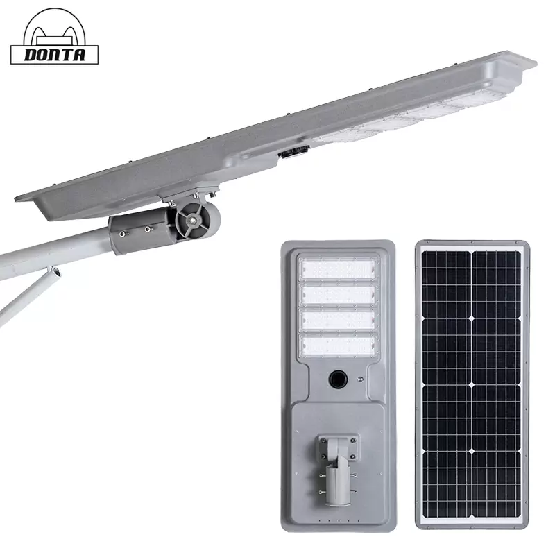 Solar powered street lights