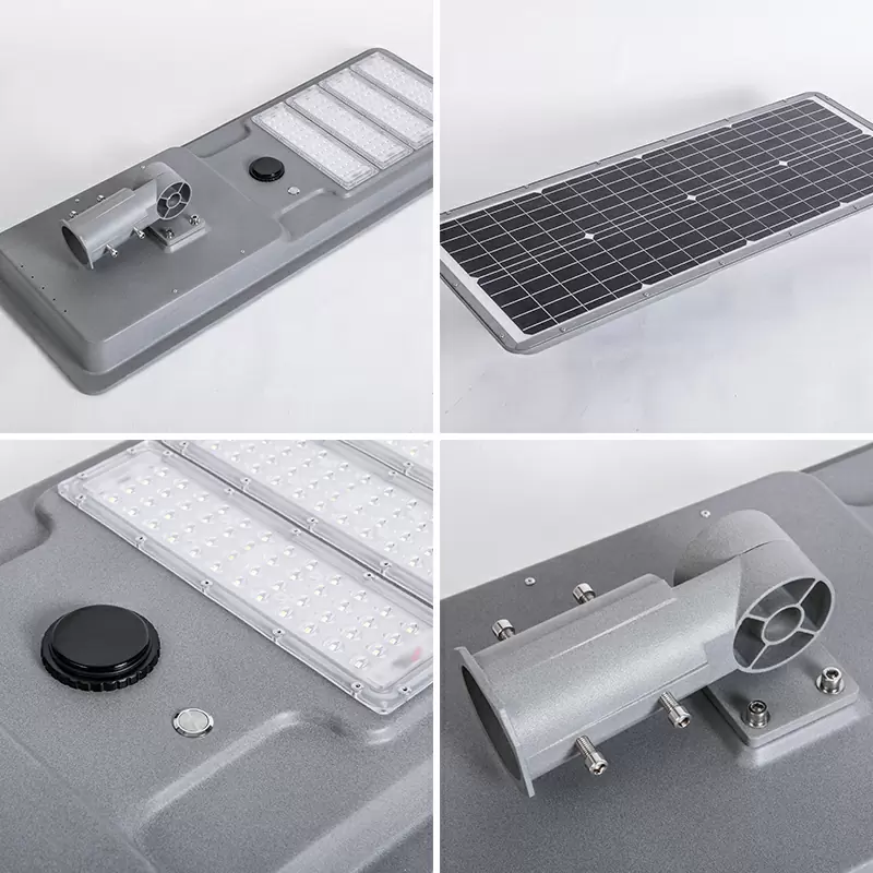 Solar powered street lights