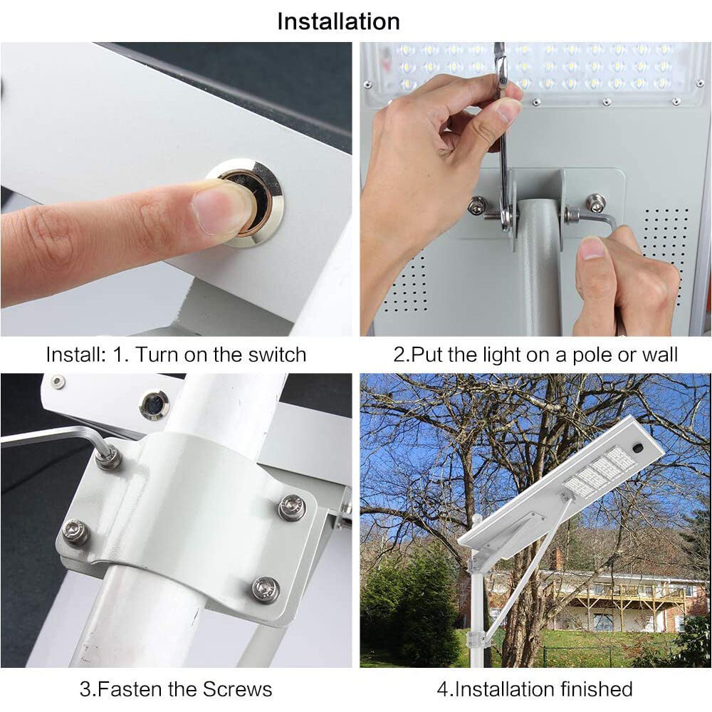 Xiuben Lighting T6 LED solar street light outdoor