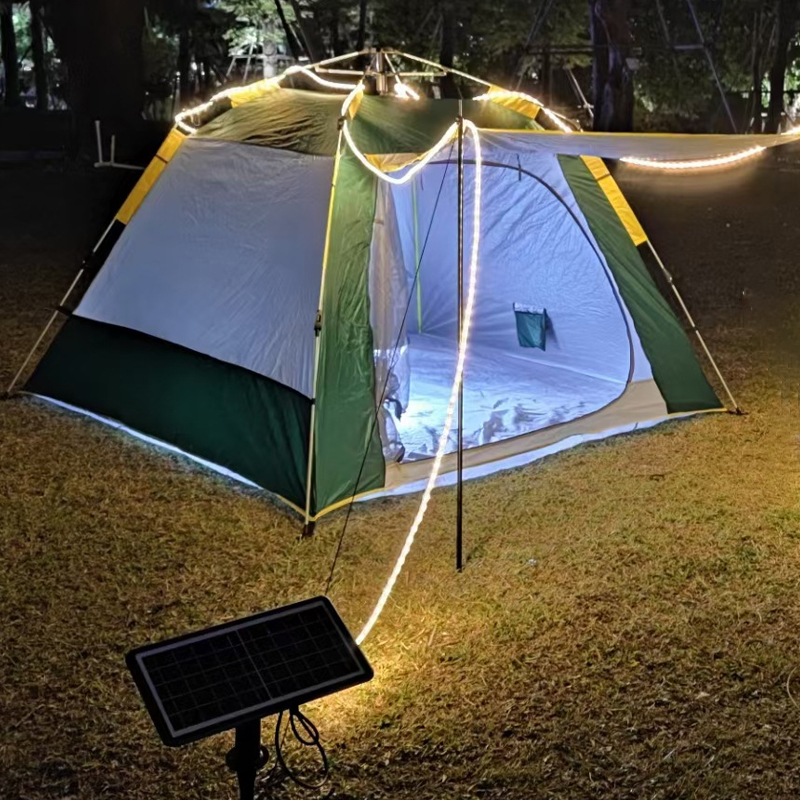 outdoor waterproof solar powered led strip light