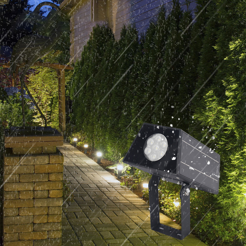 Xiuben Lighting Smart Control System Auto On/Off Waterproof Solar Spot Lights Outdoor Garden Yard Pathway Driveway Pool Area