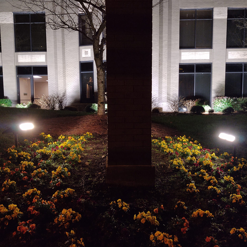 outdoor waterproof led solar flood lights for signage billboards walls pathways garden