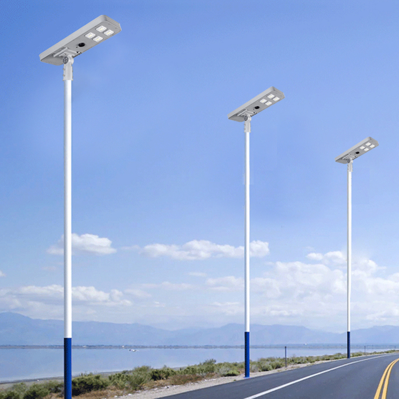 Xiuben Lighting TR248A hot sale energy saving road all in one solar powered led street light outdoor ip65 waterproof
