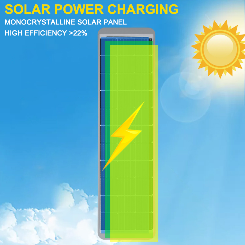 brightest intelligent off grid street light post solar 200 watts self cleaning automatic on off