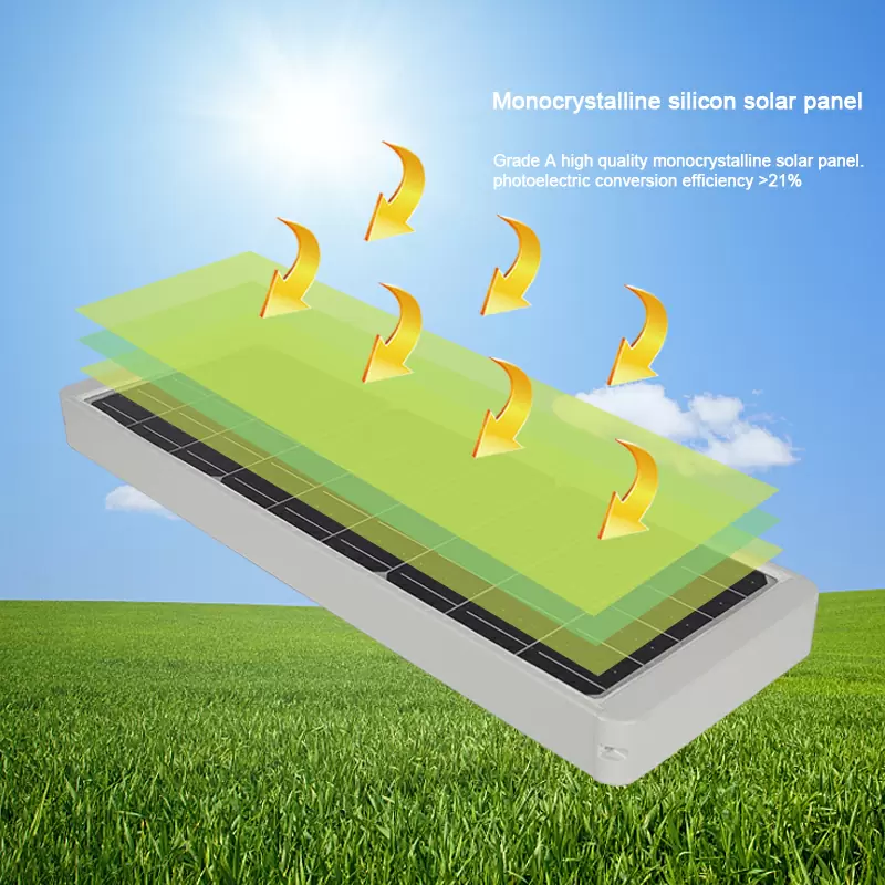 outdoor waterproof motion sensor auto dimming smart switch led all in one solar street light with remote