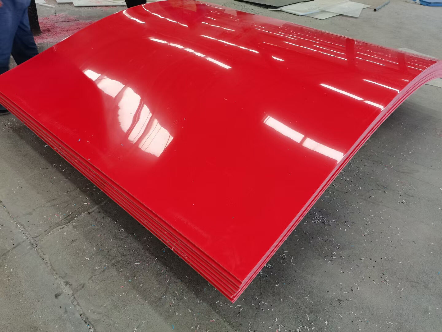 Glossy HDPE sheet