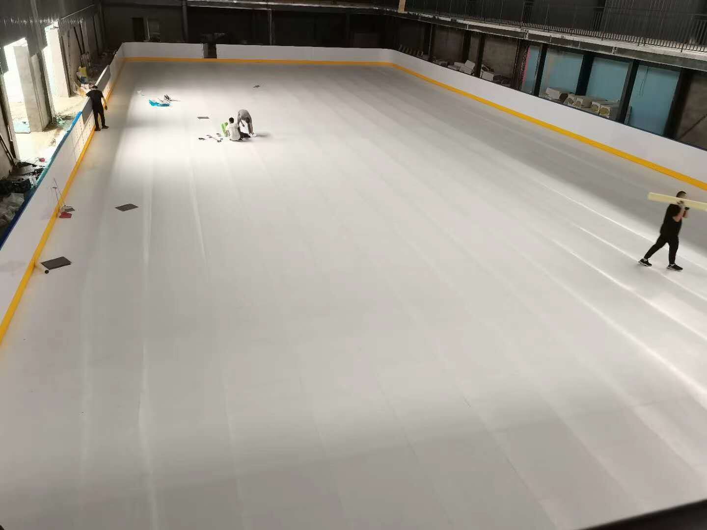 Synthetic Ice Skating Rink