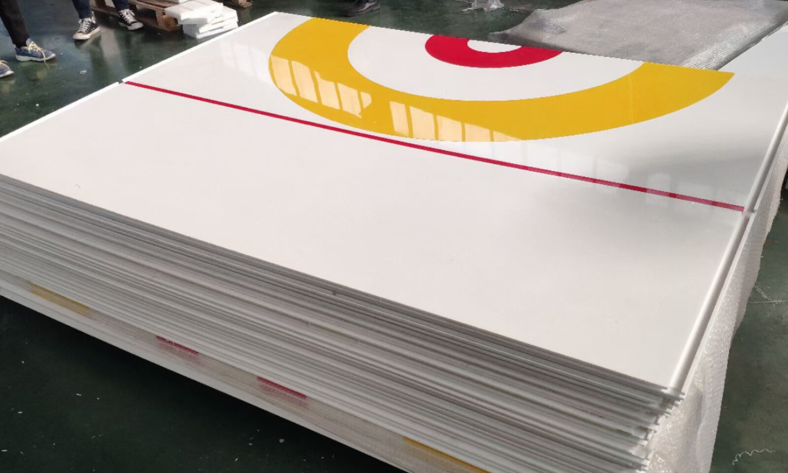 Synthetic Ice Curling Rink