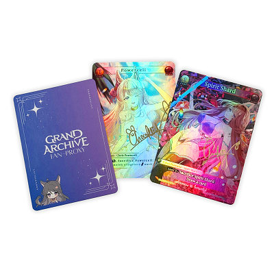 OEM Personalized Designs Custom Shining Holographic Rare Stars TCG Game Card Anime Trading Cards Decks Boosters Randomized