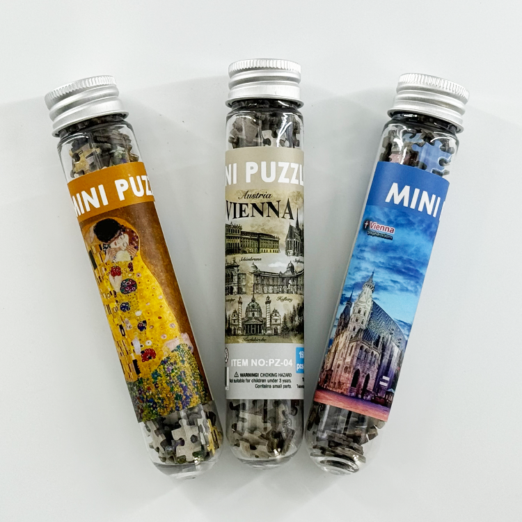 Custom 150 Pieces Tube Mini Paper Jigsaw Puzzles Baby Kids Game Toys for Children Adults Toy Games Mini Jigsaw Puzzle Custom 150 Pieces Tube Mini Paper Jigsaw Puzzles Baby Kids Game Toys for Children Adults Toy Games Mini Jigsaw Puzzle