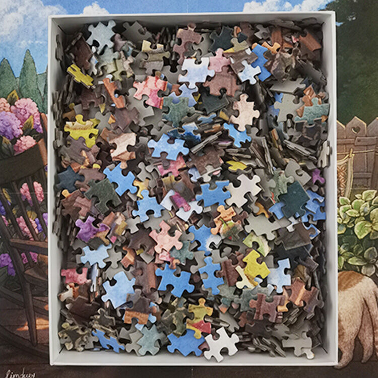 Lazy Afternoon - Cat jigsaw puzzle 1000 pieces