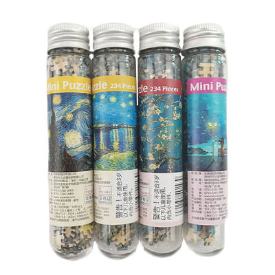 234 Pieces Mini Jigsaw Puzzle Test Tube puzzle