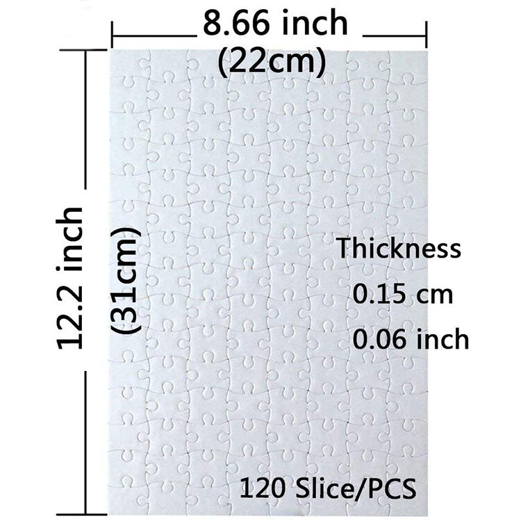 Custom Magnetic Sublimation Puzzle Wholesale