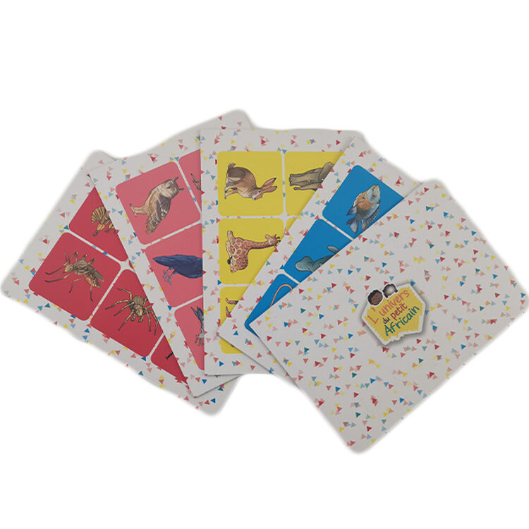 Custom Personalized Animal Educational Game Cards
