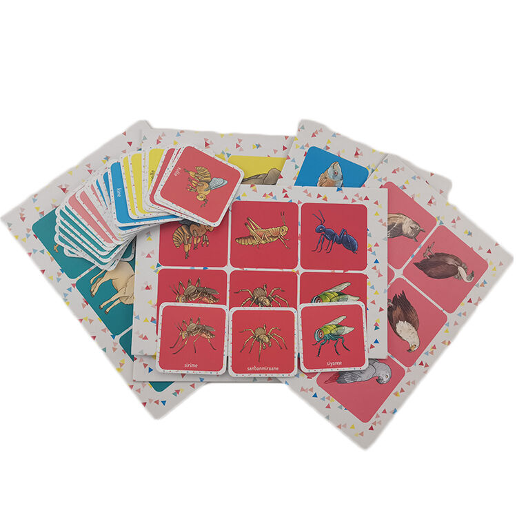 Custom Personalized Animal Educational Game Cards