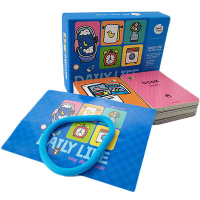Custom High Quality kids English Education Card