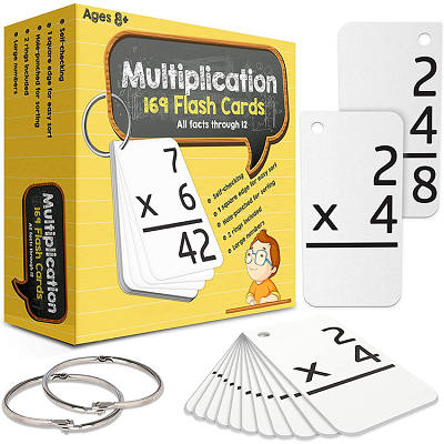 Flash Cards | Custom Making Multiplication Flash Cards