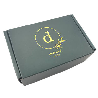Wholesale Foil Stamping Shipping Gift Box Custom
