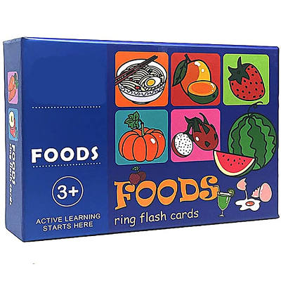 China Factory OEM Making Foods Flash Cards For Kids