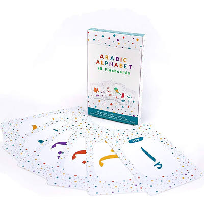 Custom Arabic Alphabet Flashcards For Learning