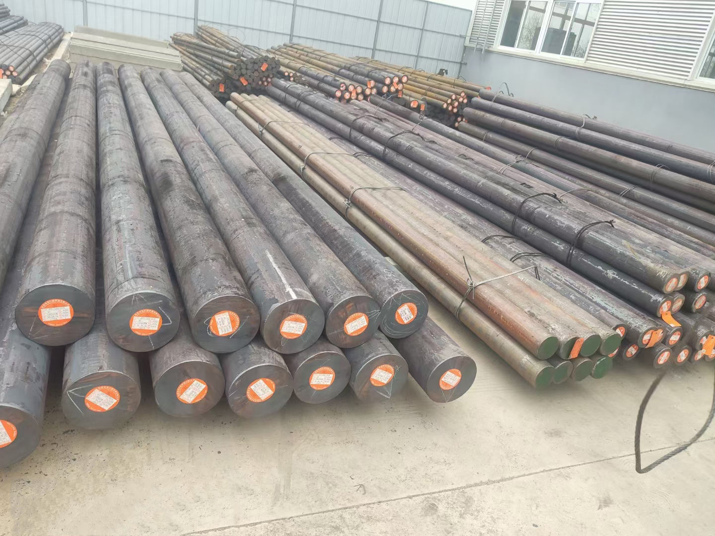 ASTM 1035 1045 1050 S45c Q195 Q215 Q235 Q275 Q345 H13 Metal Rods Round