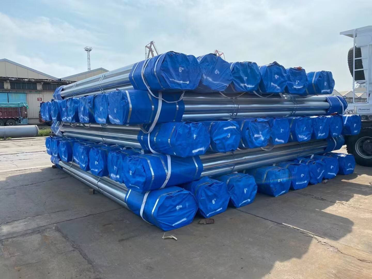 Galvanized Steel Pipe ASTM A106 A53 GI Pipe