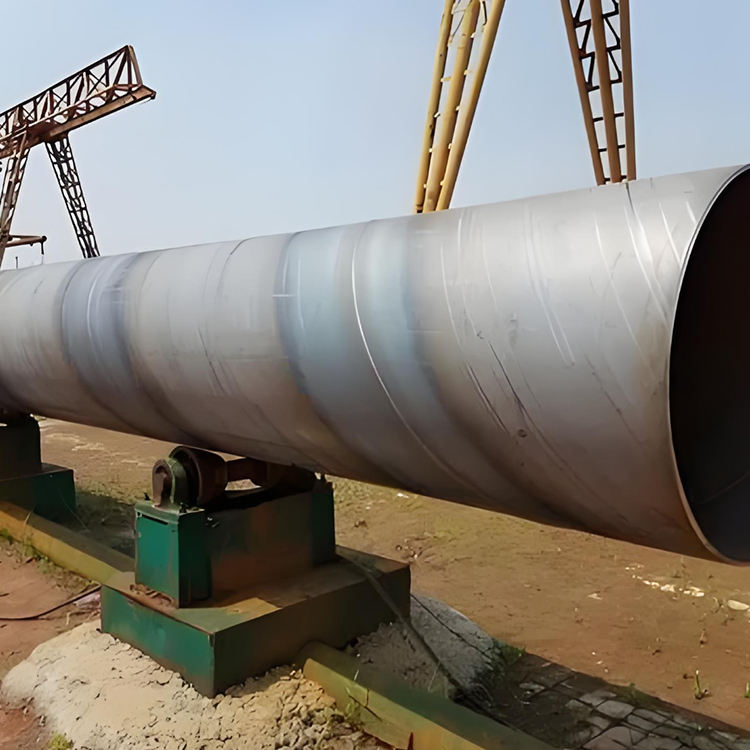 Longitudinally & Spirally Welded Carbon Steel Pipes Round Shape