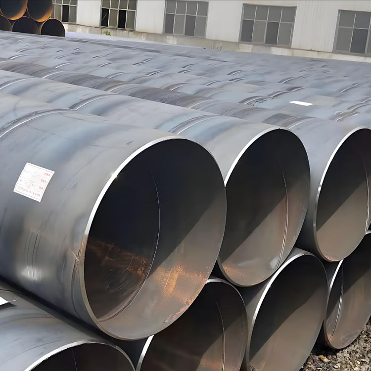 Longitudinally & Spirally Welded Carbon Steel Pipes Round Shape