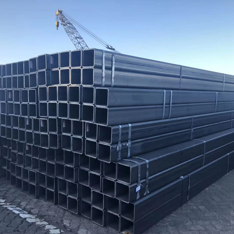 Seamless Carbon Steel Square Rectangular Pipes Q255 Q460D 50*50*5 120x60 Tube Pipe Carbon Steel Square Seamless Steel