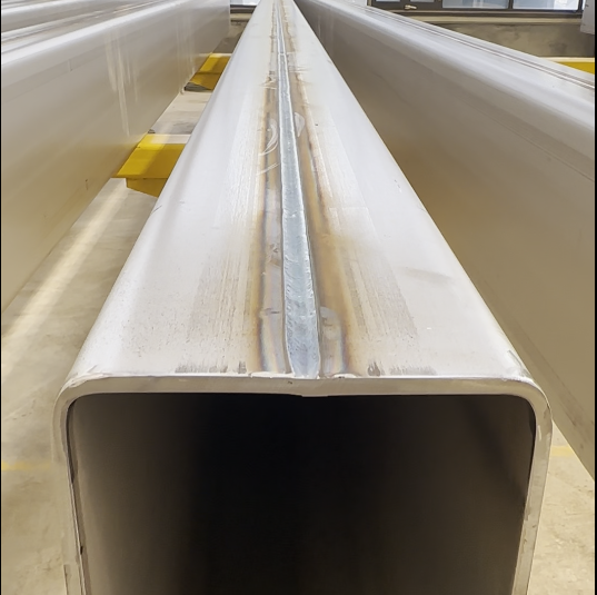 ASTM A106b SHS 200x400 Square Hollow Sections JIS Certified Galvanized Rectangular Steel Tube Structures ERW 12m Length BS 1387