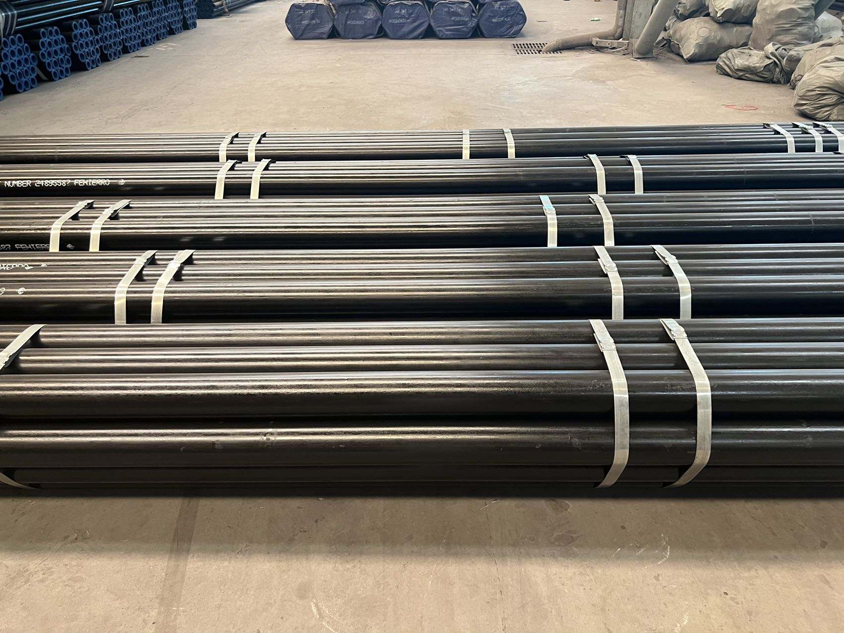 Sch40 API 5L/ASTM A106/ASTMA53 Gr.b Galvanized Seamless Steel Pipes