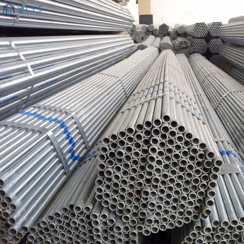 Sch80 Steel Tube Hot Dipped Galvanized Round Steel Pipe