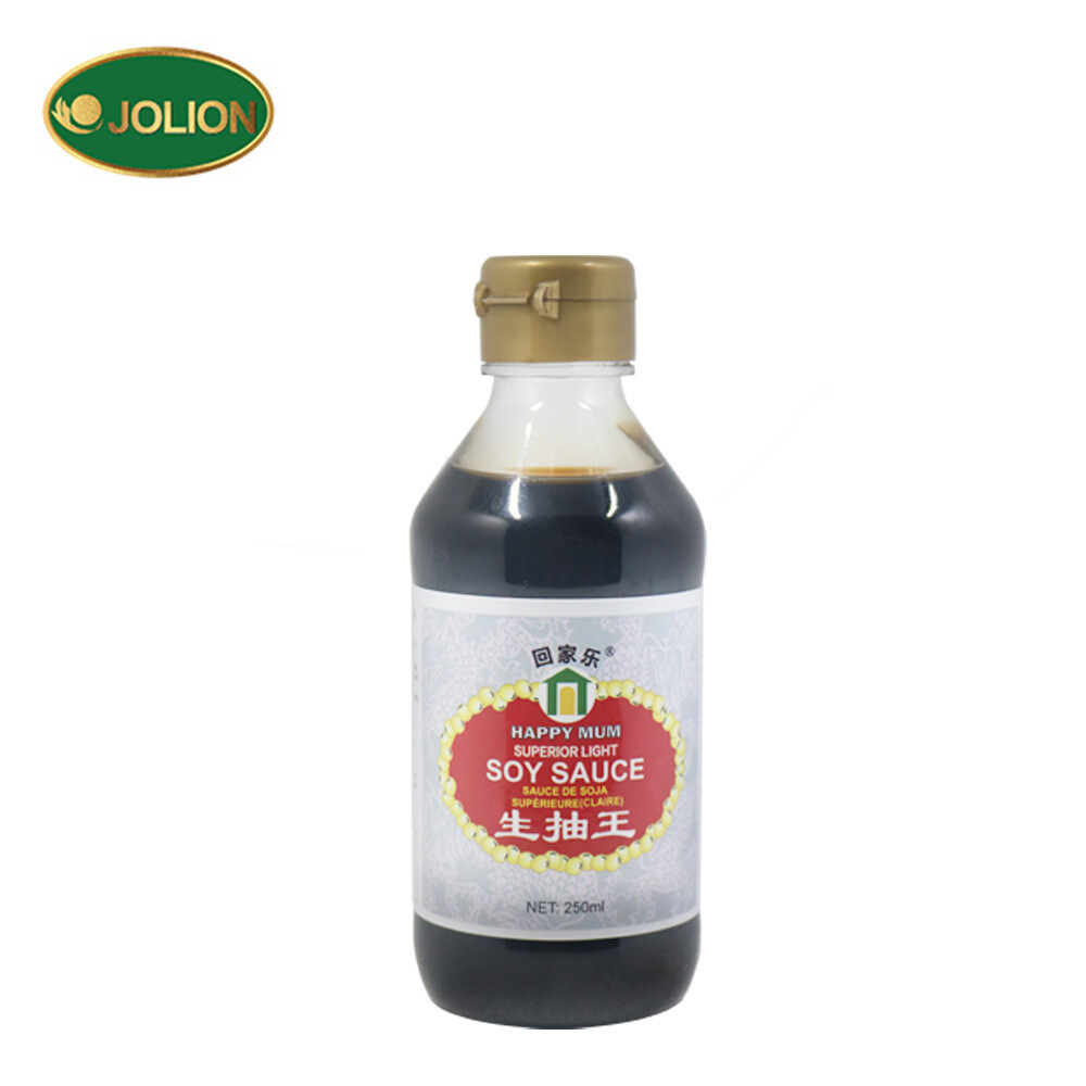 250ml Glass bottle packing bulk light soya sauce JOLION 250ml Glass bottle packing bulk light soya sauce JOLION