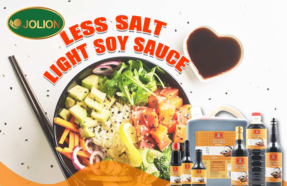 JOLION Foods’ Low Salt Soy Sauce: A Flavorful Alternative JOLION Foods’ Low Salt Soy Sauce: A Flavorful Alternative