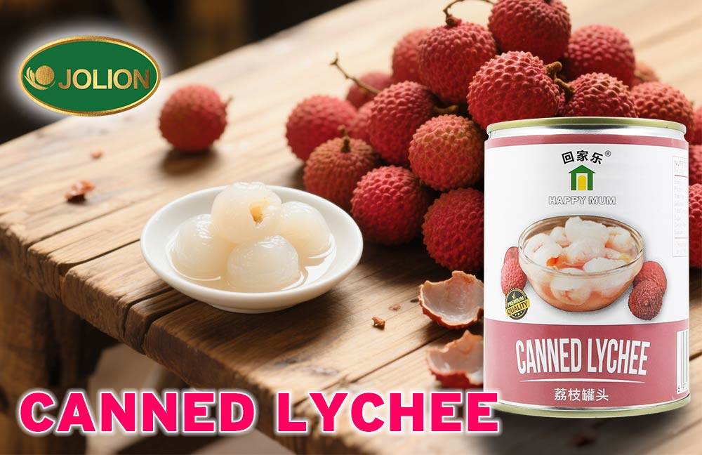 Delightful Canned Lychee from JOLION Foods Delightful Canned Lychee from JOLION Foods