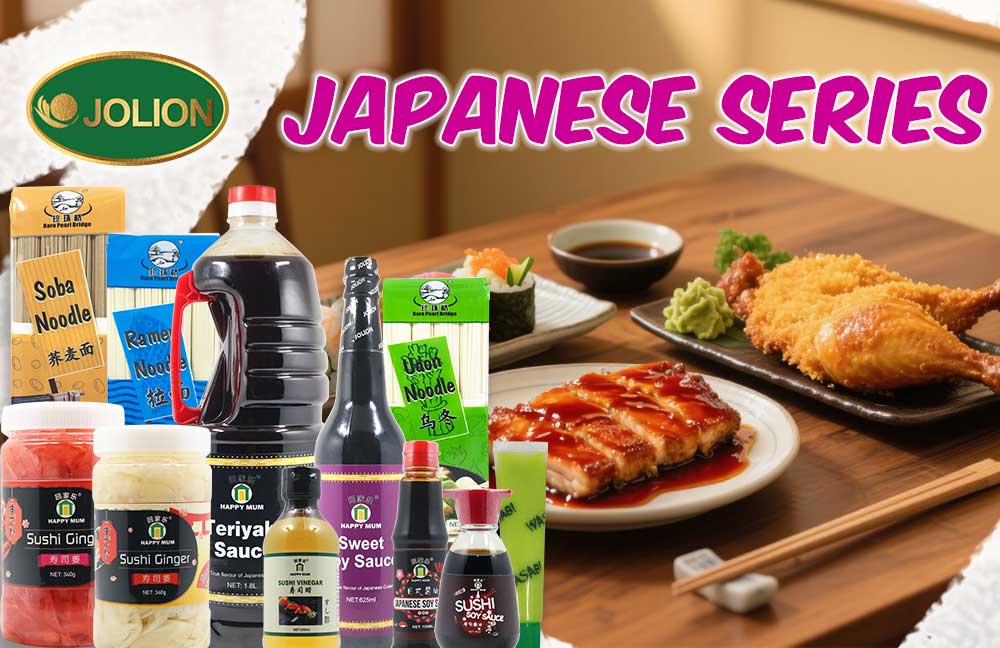 Explore the Japanese Style Seasoning Series from JOLION Foods Explore the Japanese Style Seasoning Series from JOLION Foods