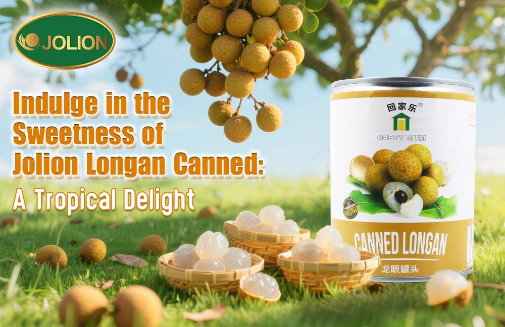 Indulge in the Sweetness of Jolion Longan Canned: A Tropical Delight Indulge in the Sweetness of Jolion Longan Canned: A Tropical Delight